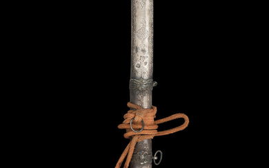 A silver-mounted steel sword (kattara) Oman, 18th/ 19th Century