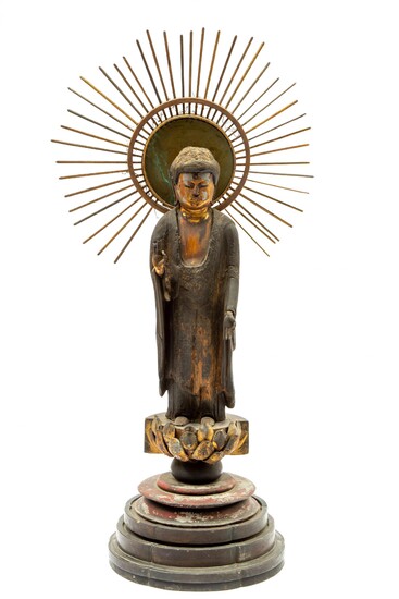 A standing Buddha Amida Nyorai