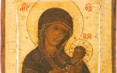 AN ICON OF THE BARLOVSKAYA MOTHER OF GOD Russian, 17th