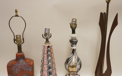 ASSORTED MCM TABLE LAMPS