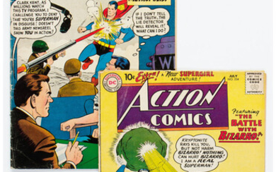 Action Comics #250 and 254 Group (DC, 1959) Condition:...