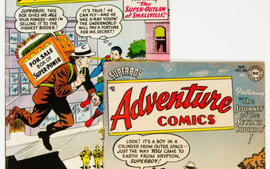 Adventure Comics #205 and 241 Group (DC, 1954-57). Includes...