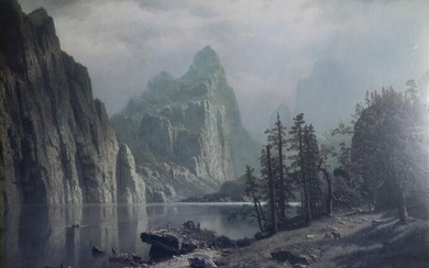 Albert Bierstadt, Merced River, Yosemite Valley, Poster