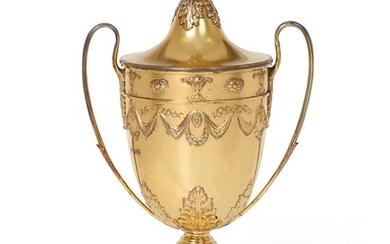 An Edward VII Silver-Gilt Cup and Cover by Carrington and Co., London, 1907