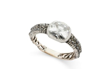 An early 19th century diamond ring