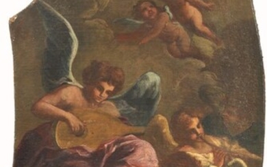 Angeli musicanti e cherubini, Scuola toscana del XVII secolo