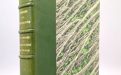 [Ardèche] [(Agriculture]. 2 textes en 1 volumes... - Lot 26 - Richard Maison de ventes