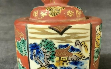 Asian Ceramic Trinket Box