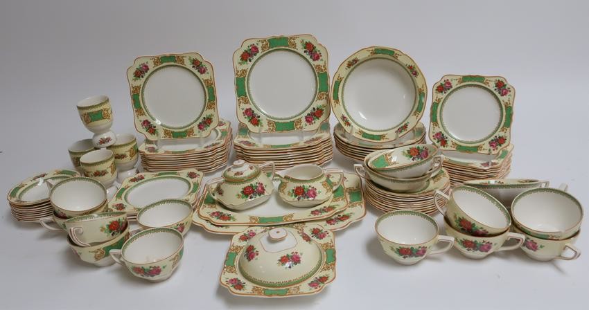 Assorted Crown Ducal Partial Lunch/Dinner Service