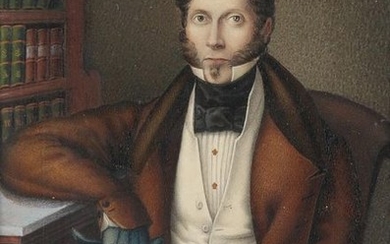 Attributed to Giovanni Battista Canevari (Italian 1789-1876) Portrait...