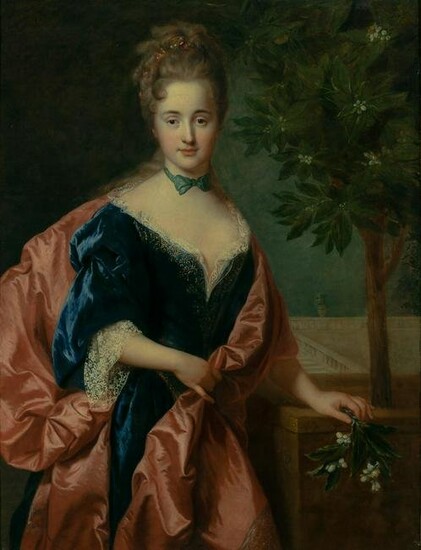 Attributed to Hyacinthe Rigaud Portrait of a Lady (La