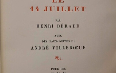 BÉRAUD (Henri) - VILLEBŒUF (André). Le 14... - Lot 26 - Ader
