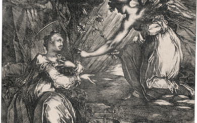 Bellange, Jacques (1575-1616, Nancy)Die Verkündigung