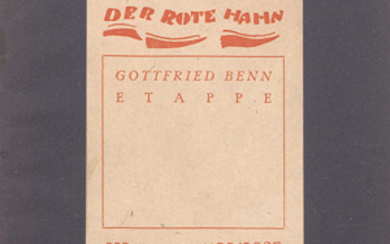 Benn, Gottfried (1886-1956) Etappe
