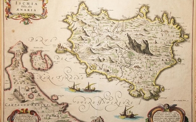 Blaeu Joan: Ischia Island, 1662