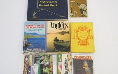Books: A quantity of books on the subject of fishing
