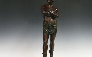 Bronze Roman Gladiator