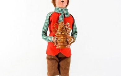Byers Choice Figurine, The Carolers, Man with Wassail