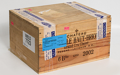 CHÂTEAU LAVILLE HAUT-BRION, 2002 (6 BT)