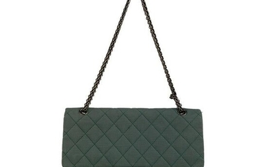 Chanel Green Reissue 2.55 Flap Classic 227 Shoulder Bag
