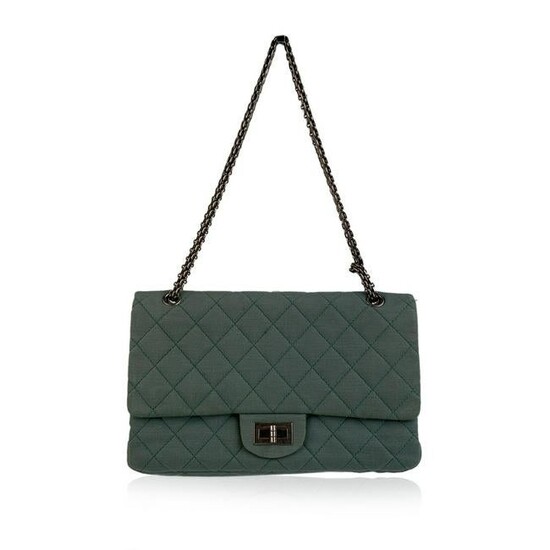 Chanel Green Reissue 2.55 Flap Classic 227 Shoulder Bag