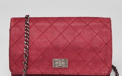 Chanel Red Quilted Matte Caviar