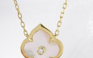 Charles Krypell 18K M-O-P, Diamond Necklace