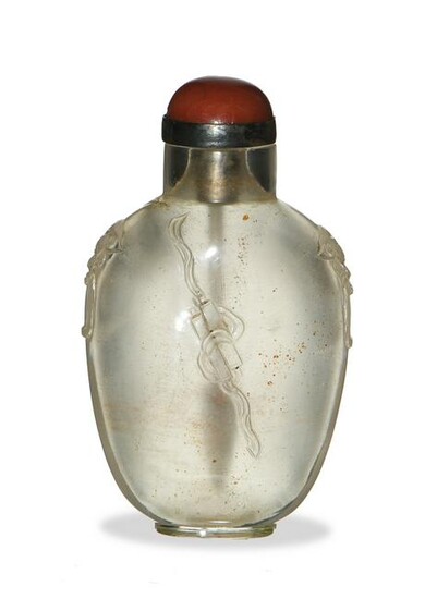 Chinese Crystal Snuff Bottle, 18-19th Century