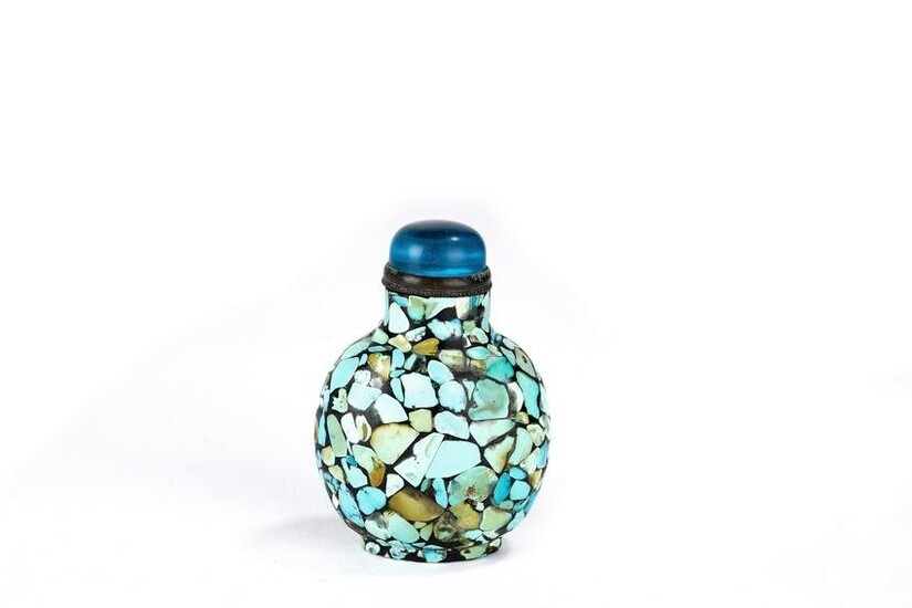 Chinese Turquoise Snuff Bottle