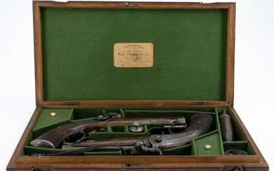 Cogswell Cased Dueling Pistols