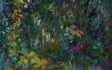 Coin du bassin aux nymphéas , Claude Monet