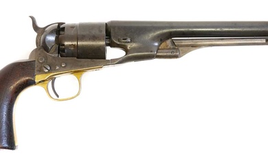 Colt Army .44 percussion revolver, serial number 16442 matching throughout,...