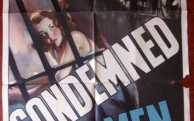 Condemned Women (1938) US 1 SH Movie Poster