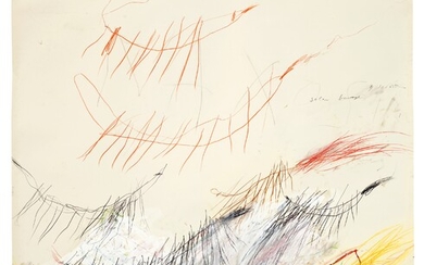 Cy Twombly (1928-2011), Solar Barge of Sesostris