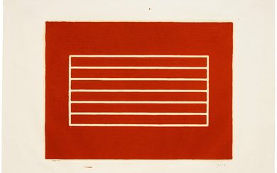 DONALD JUDD (1928-1994) Untitled: one print