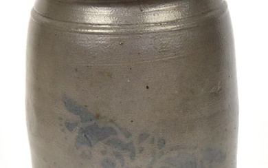 Decorated Stoneware Jar
