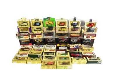 Diecast - a collection of assorted boxed diecast model cars ...