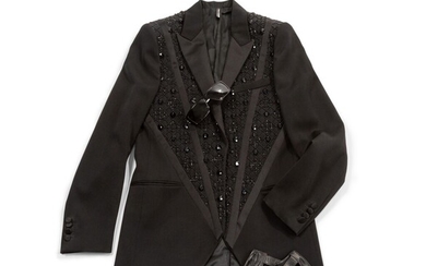 Dior Homme Black Wool Tuxedo Jacket | Dior Homme Veste du soir