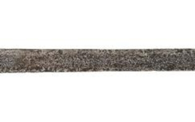 EARLY COMPOSITE HAND AND A HALF CLAMSHELL GUARD SWORD