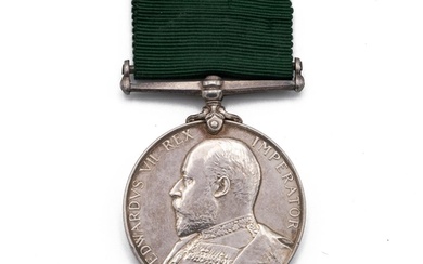 EVII Volunteer Long Service Medal of 3852 Colour Serjeant G....