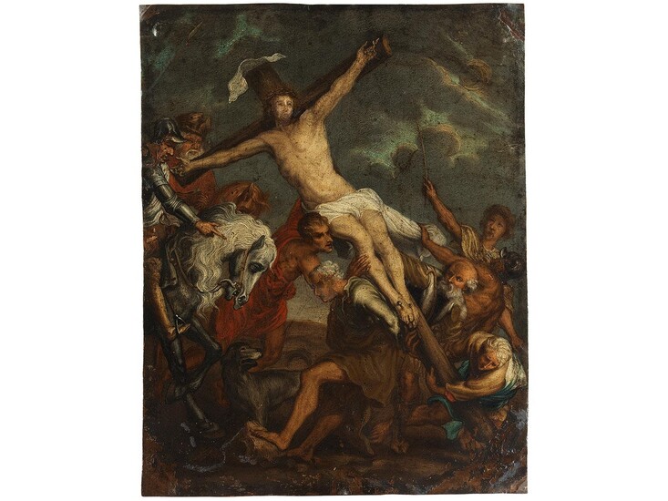 Flämischer Maler des 17. Jahrhunderts, Die Kreuzaufrichtung