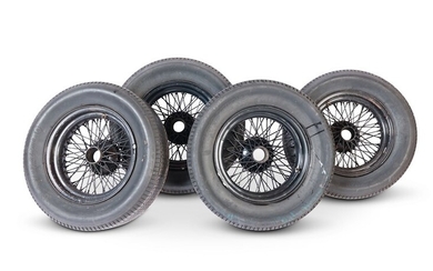 Four Alfa Romeo 8C Monza Wheels with Tyres §