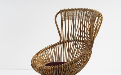 Franco Albini, 'Margherita' wicker chair, 1951