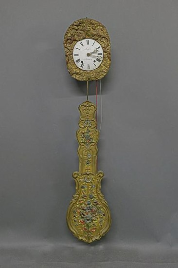 French Morbier Clock