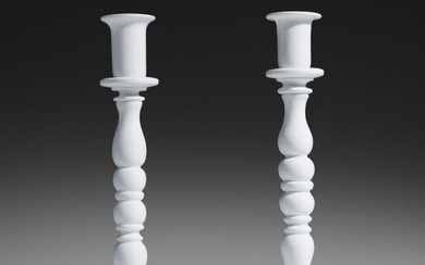 Fulvio Bianconi, Rare candlesticks model 2745, pair