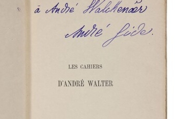 [GIDE André (1869-1951)] Les Cahiers d'André Walter, œuvre posthume, Paris