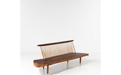 George Nakashima (1905-1990) Conoid Bench - Special order