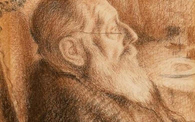 Georges Lemmen Belgian, 1865-1916 Portrait du Pere de