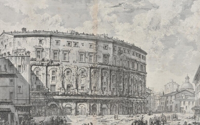 Giovanni Battista Piranesi (Italian 1720-1778) , Teatro Di Marcello from: Vedute di Roma