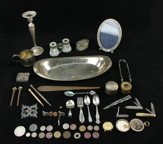 Group of Sterling and Other Collectibles